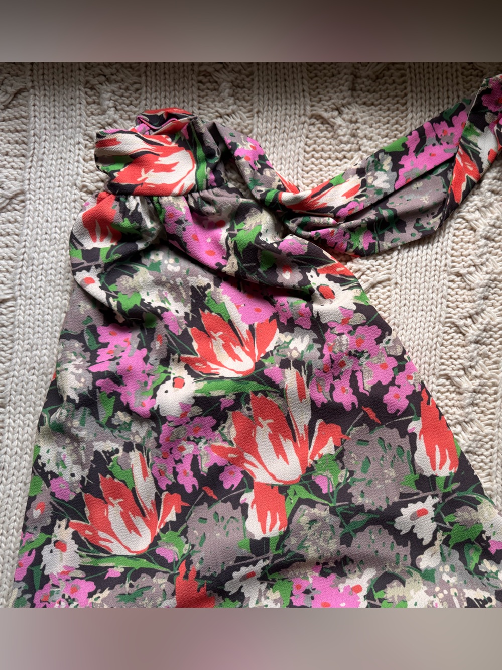 Judith March Halter Maxi Tulip Dress
